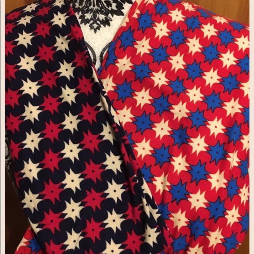 LuLaRoe Mommy & Me Leggings Set L/XL & TC